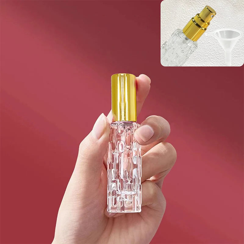 2Pcs 10ml Mini Perfume Spray Bottles – Portable Travel Liquid Perfume Atomizer with Funnel | Refillable Empty Container2Pcs 10ml Mini Perfume Spray Bottles – Portable Travel Liquid Perfume Atomizer with Funnel | Refillable Empty Container