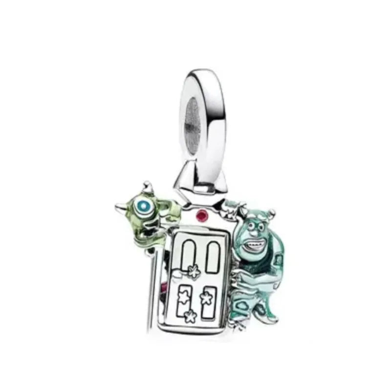 2025 Hot Selling 925 Silver Animal Beads | Elephant, Dog, Bear & Mouse Pendant for European Original Bracelets DIY Jewelry