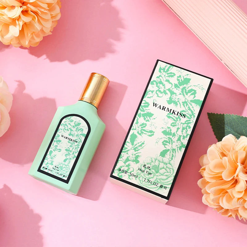 Women's Floral Perfume – Jasmine Gardenia Magnolia Eau de Toilette 50ml | Fresh Natural Long-Lasting Dreamy Floral Fragrance