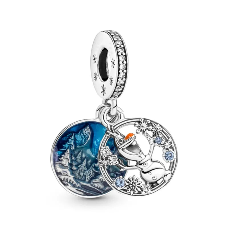 2025 Hot Sale 925 Sterling Silver CZ Pave Mother’s Embrace Dangle Charm | Fit Original Pandora Bracelet DIY Jewelry