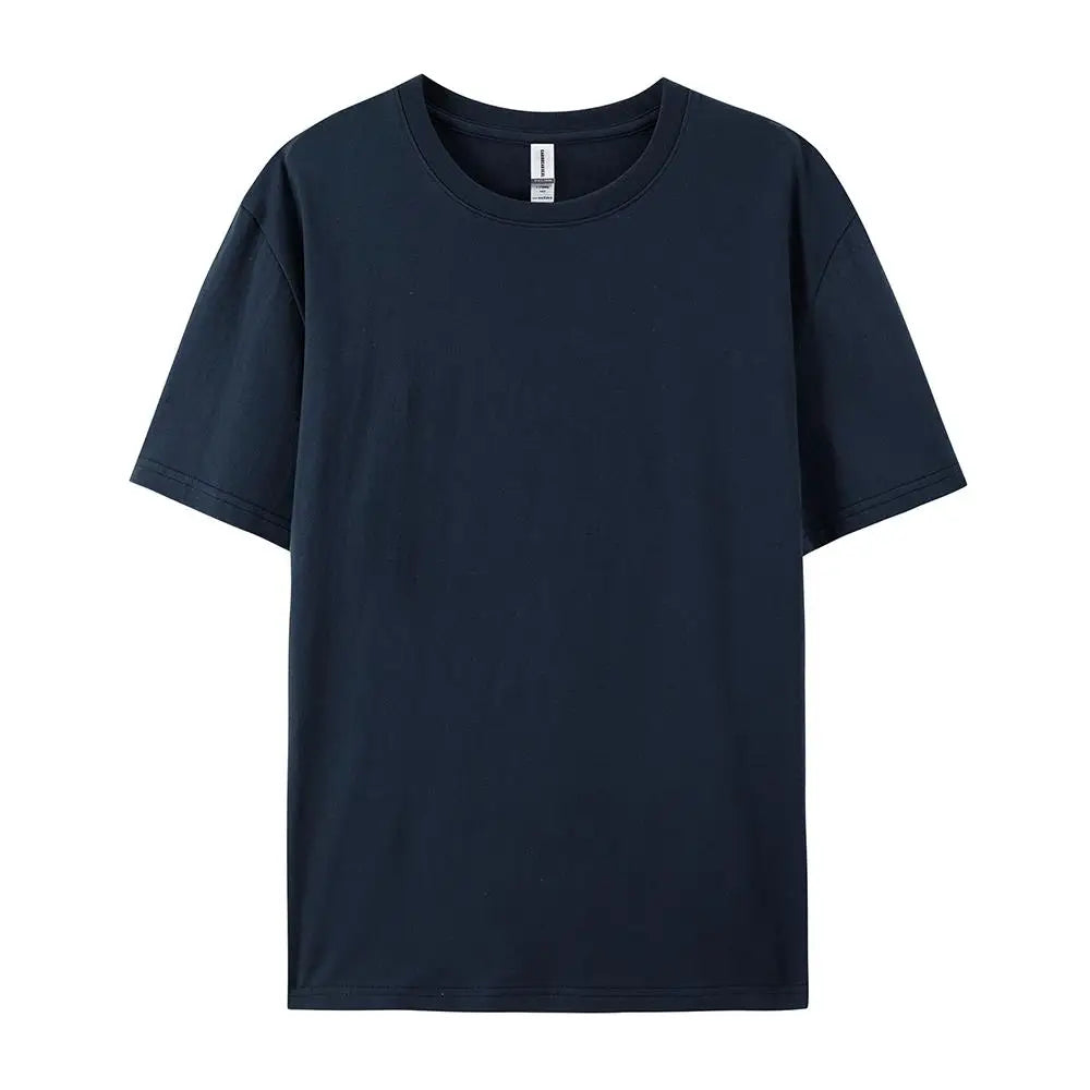 100% Cotton Women T-Shirt – Casual Sporty Short Sleeve O-Neck Tee | Loose Summer Top White & Black