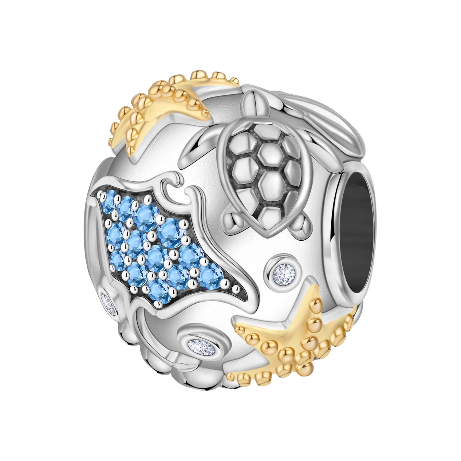 Orstarry 925 Sterling Silver Mermaid Cartoon Charm | Original Pendant Beads Fit Pandora Bracelet DIY Fine Jewelry Gift