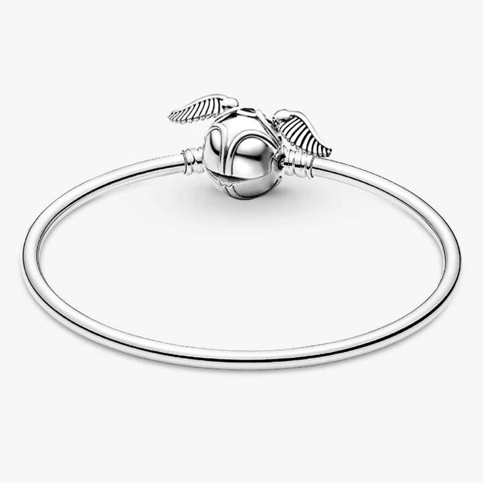 925 Sterling Silver Disney Minnie & Mickey Heart Charm Bracelet | Gold Bead ME Matte Braided Chain – Fashion DIY Jewelry