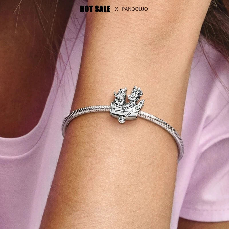 HOT TOYS Harry Potter 925 Sterling Silver Charm Beads | Cartoon Pendant Fit Original Pandora Bracelet Jewelry Gift