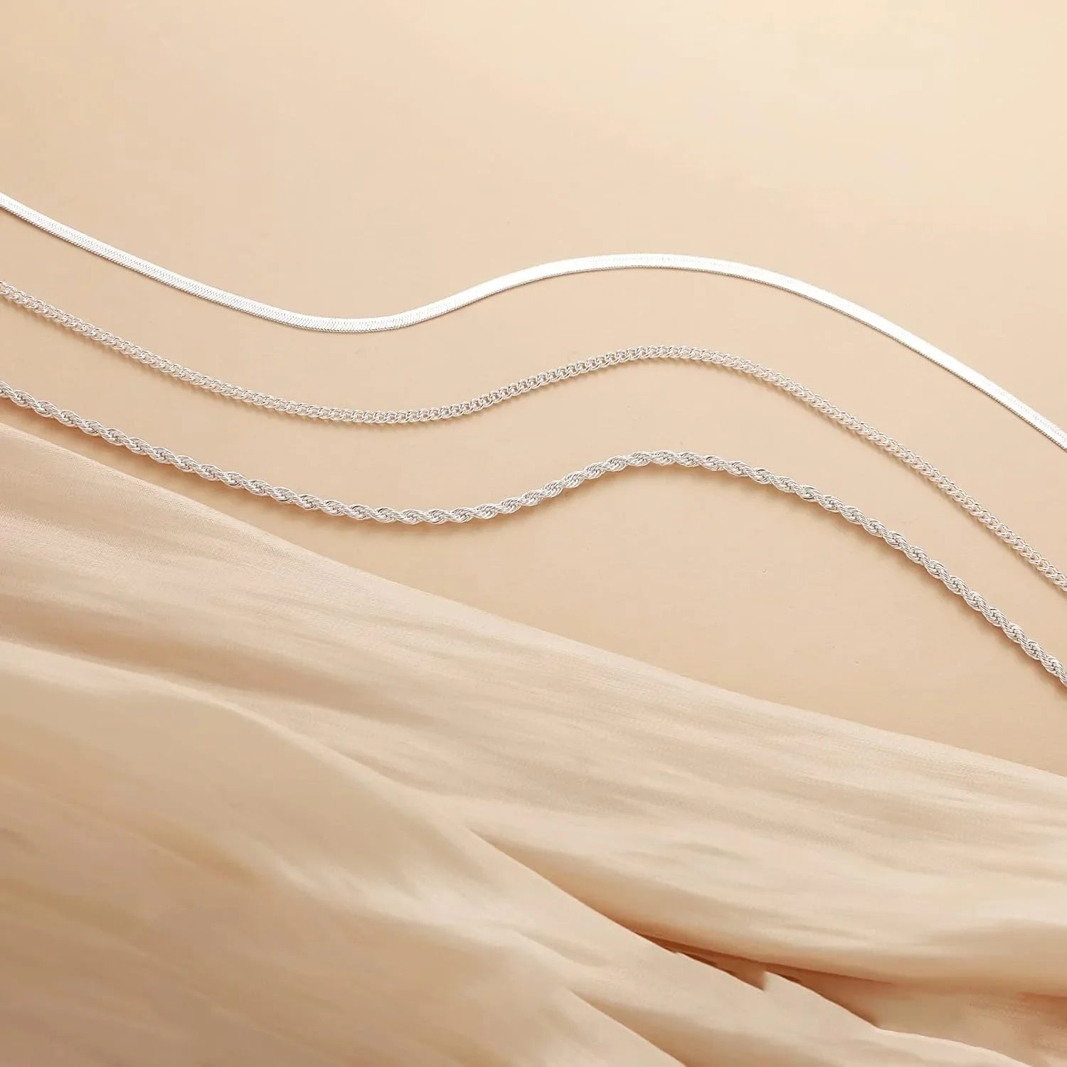 Gold & Silver Plated Snake Chain Choker Necklace for Women – Elegant Gold Jewelry Gift