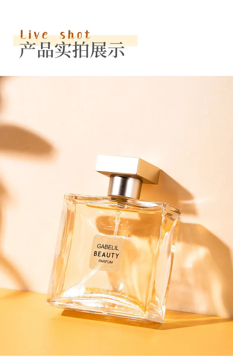 50/100ML Lady Elegant Perfume – Citrus, Fresh Floral & Fruity Notes | Long-Lasting Romantic Pheromone Spray