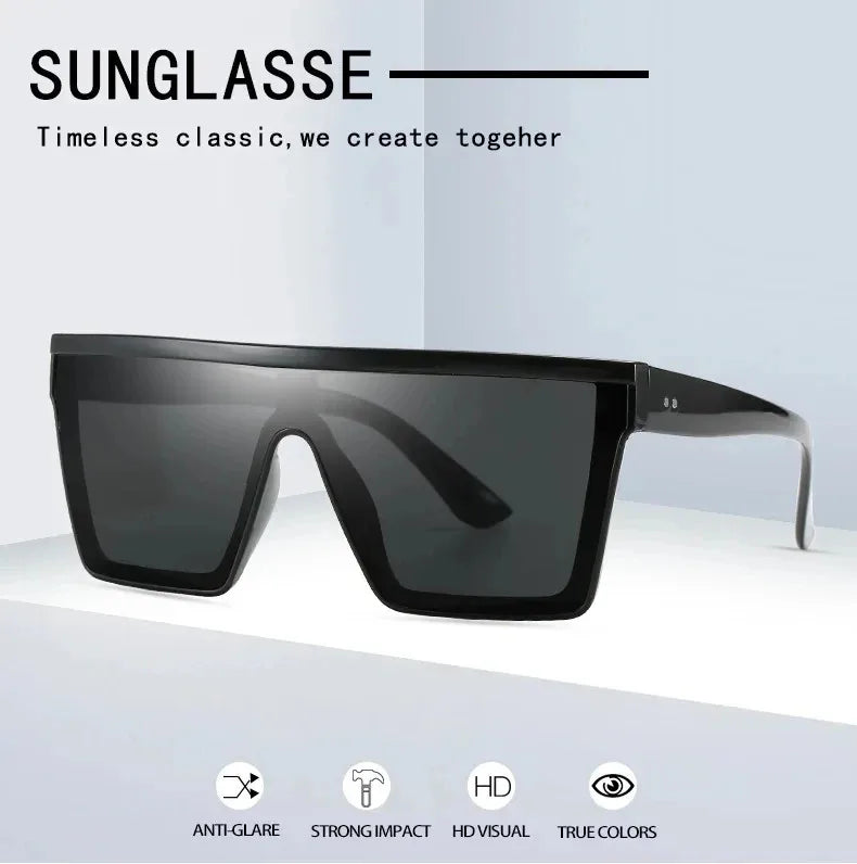 Square Frame Sunglasses for Men & Women – Fashion Trend Vintage UV Protection Sun Glasses 2025