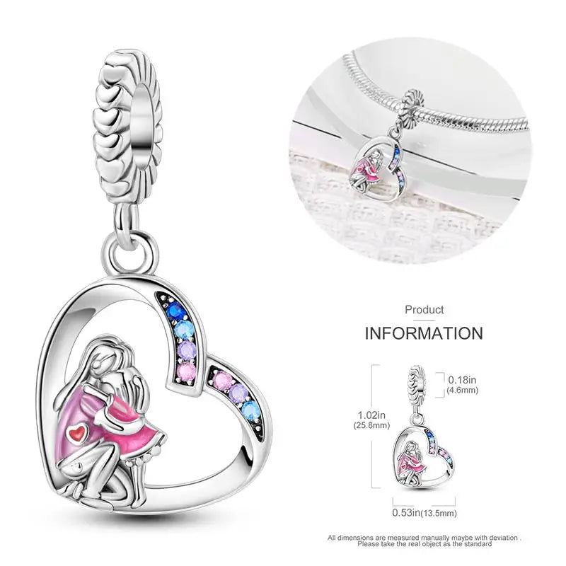 925 Sterling Silver Flying Bird & Butterfly Safety Chain Charm Beads for Original 3mm Bracelet – DIY Jewelry Gift