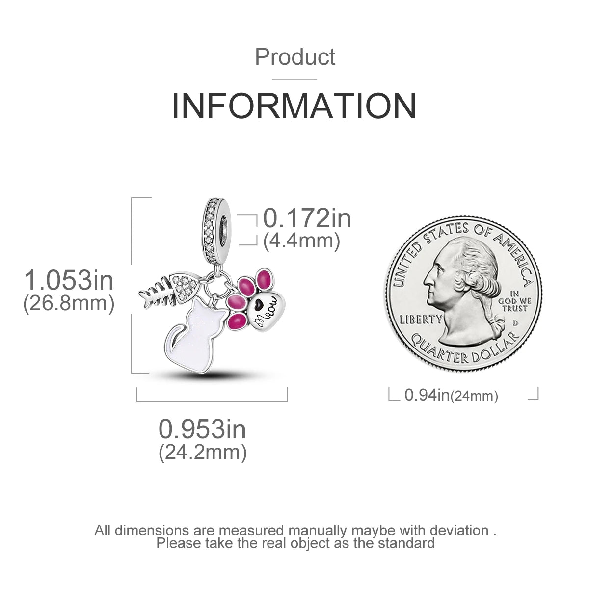 S925 Silver Heart Love Mom Infinity Charm | Dangle Bead Fit Bracelet Jewelry Mother’s Day Gift