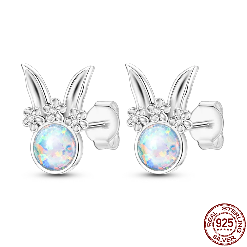 Luxury 925 Sterling Silver Ocean Mermaid Earrings | Pave CZ Fine Jewelry for Women