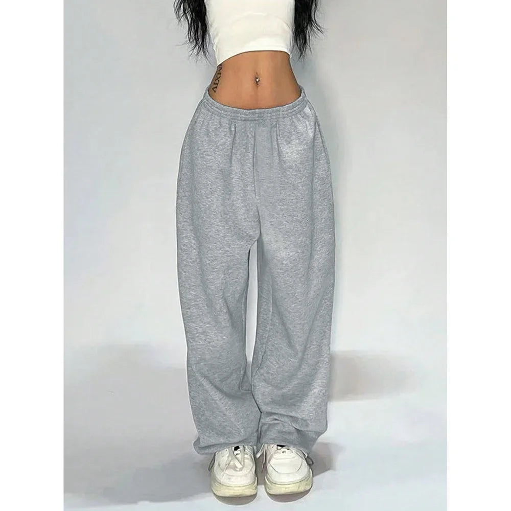 Loose Straight Leg Casual Pants for Women – Summer Drapey Wide Leg Full Length Trousers 👖✨