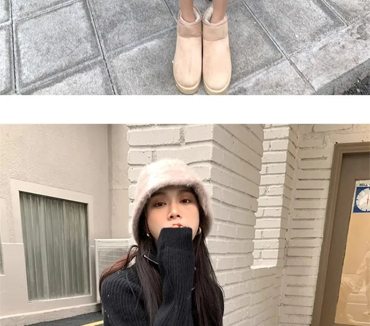 Autumn Winter Knitted Zipper Collar Dress for Women – Long Sleeve Loose Fit Pure Color H-Shape Casual Warm Dress