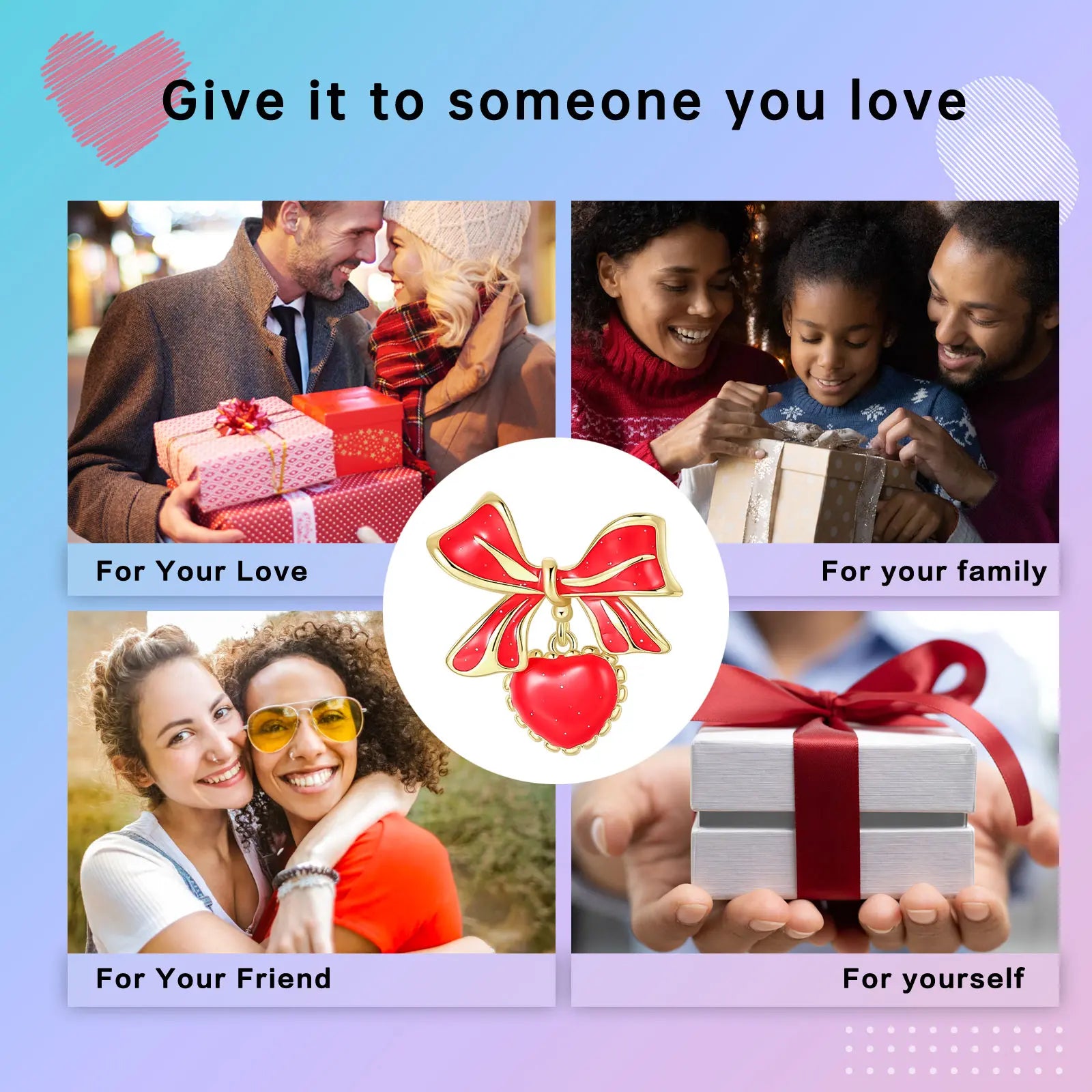 925 Sterling Silver Cute Fruit Earrings – Cherry, Strawberry, Apple & Grape for Women