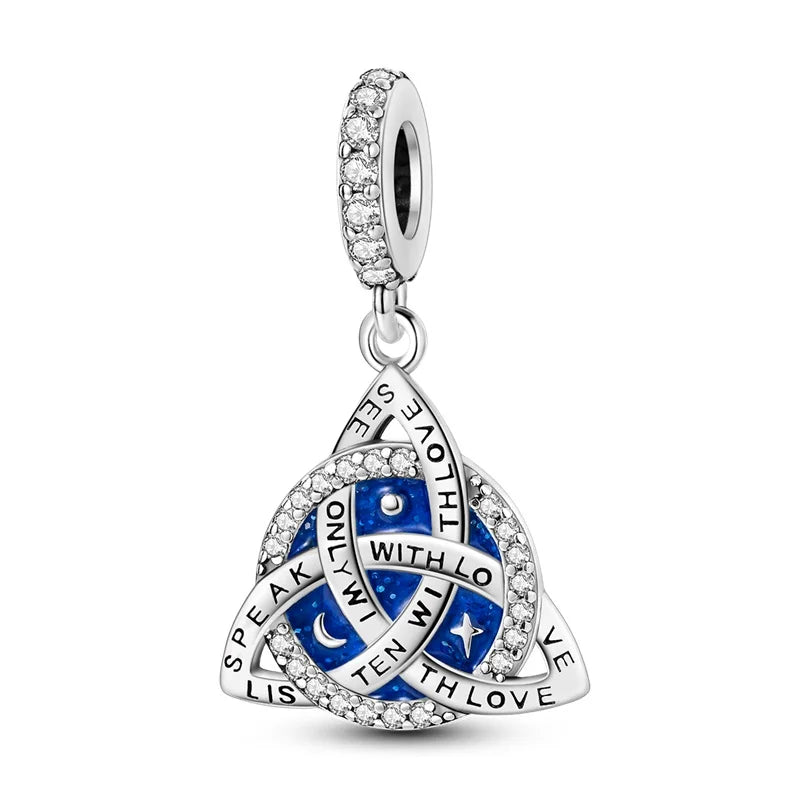 2025 Hot Sale 925 Sterling Silver CZ Pave Mother’s Embrace Dangle Charm | Fit Original Pandora Bracelet DIY Jewelry