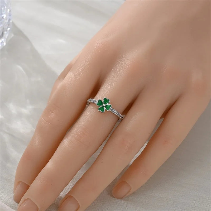 925 Sterling Silver Rings Collection | Bow, Heart, Sun, Moon & Star Zircon Rings for Women Jewelry Gift