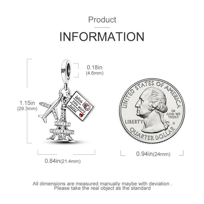 925 Sterling Silver Love Football Cup Charm Beads – Sport, Beer & Travel Pendants Fit Original Pandora Bracelet & Necklace