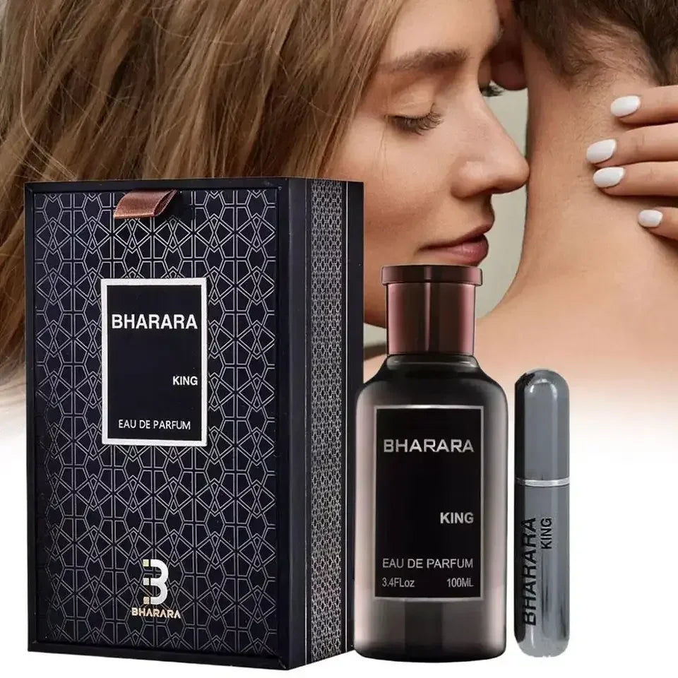 100ML Bharara King Eau De Parfum for Men – Long-Lasting Luxury Fragrance | 3.4oz EDP Spray Sealed High-End Gift Box