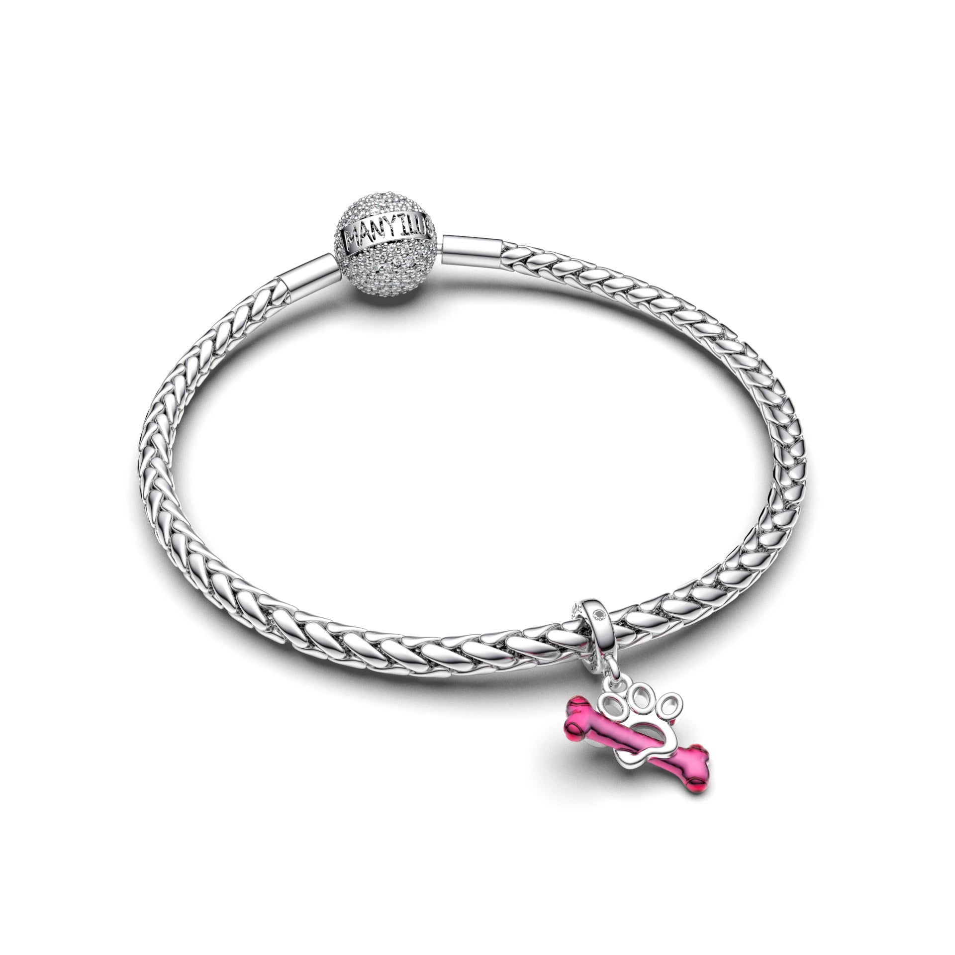 925 Sterling Silver Italian Charm Beads & Pendants – Women’s Bracelet Jewelry Making Accessories