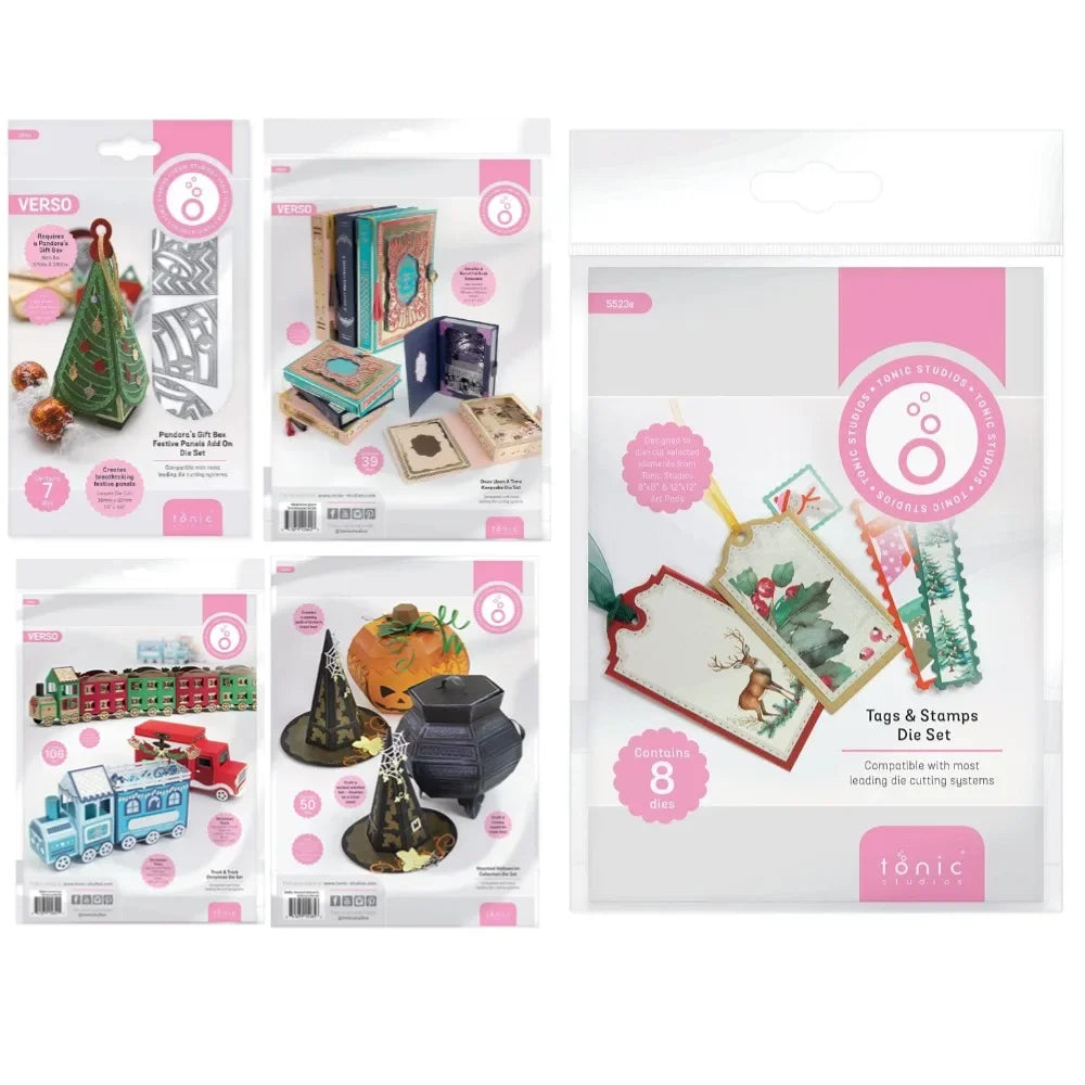 Pandora’s Gift Box Metal Cutting Dies – DIY Scrapbooking & Craft Stencils for Handmade Projects