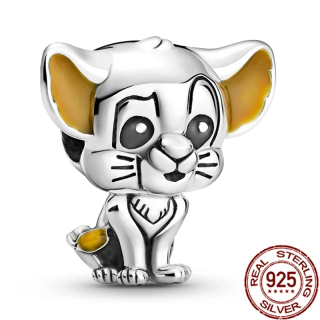 Miniso Disney 925 Sterling Silver Christmas Eve Series Charms | Poker Jack Skull Beads Fit Original Bracelet Women Jewelry Gift