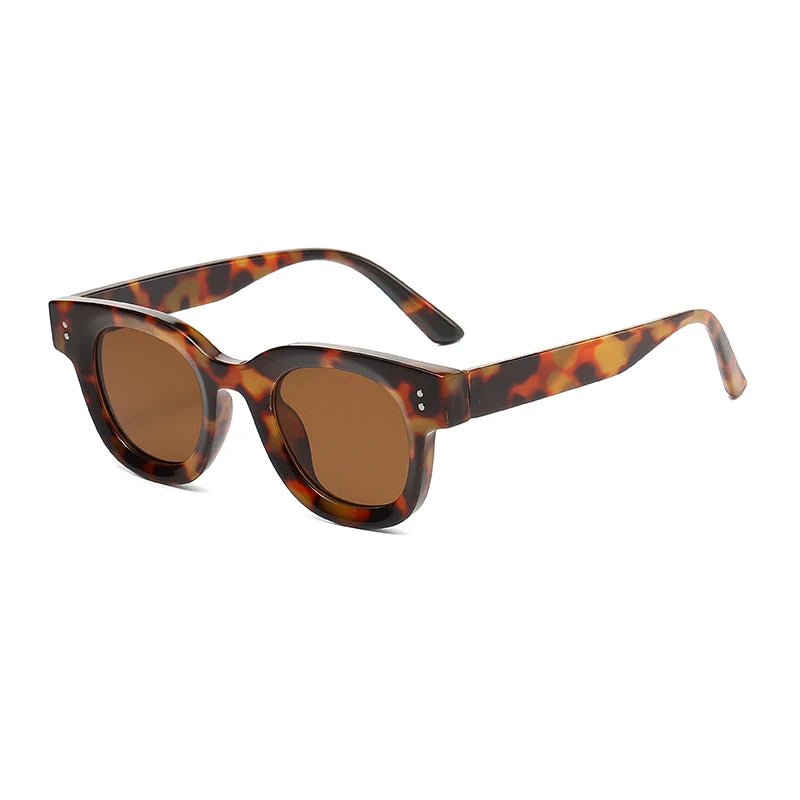 New Fashion Classic Retro Oval Frame Sunglasses 2024 – Ocean Film Small Frame Street Photo Sun Glasses for Women