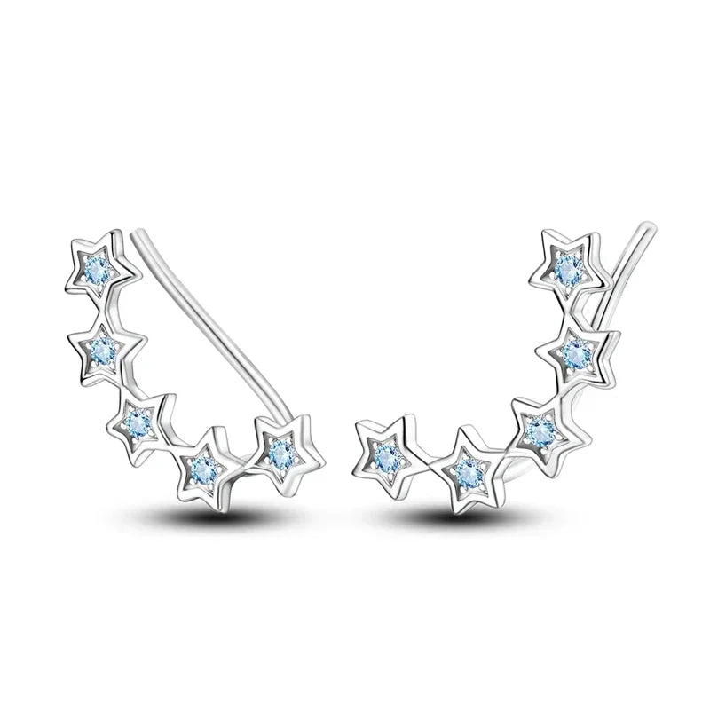 925 Sterling Silver Luminous Firefly Earrings | Original Design Pendant Earrings for Women – Luxury Wedding & Anniversary Jewelry Gift