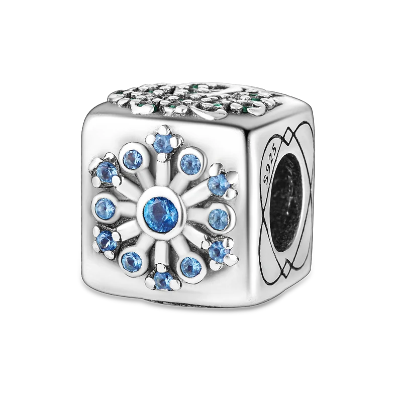 Blue Series 925 Sterling Silver Charms | Butterfly, Earth & Ocean Beads Pendants Fit Original Bracelet DIY Jewelry