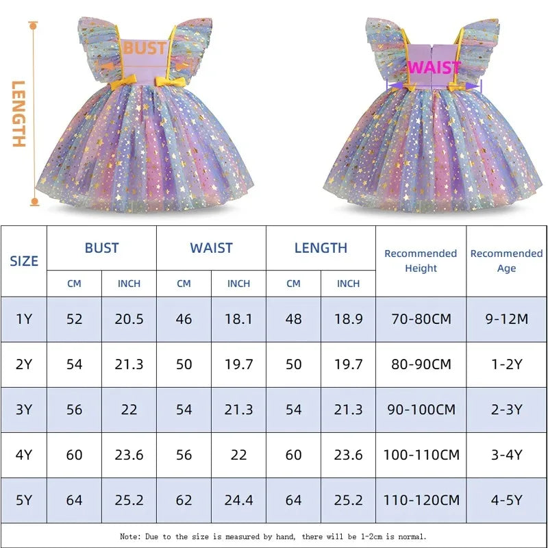 Hello Kitty Baby Princess Dress – Girls Birthday & Christmas Party Sleeveless Tulle Tutu Dress for 1-5Y
