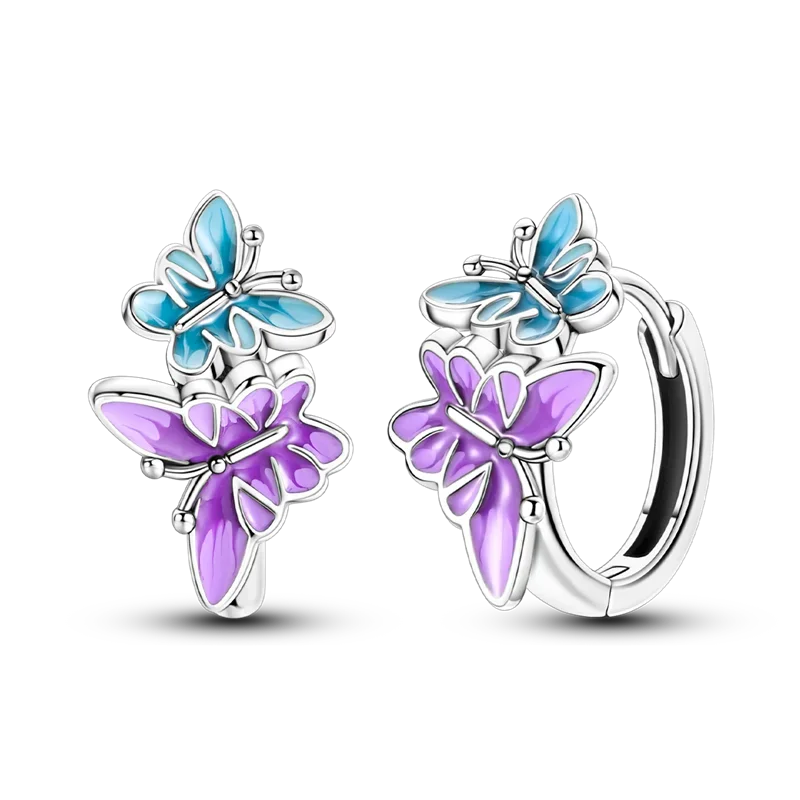 925 Sterling Silver Luminous Firefly Earrings | Original Design Pendant Earrings for Women – Luxury Wedding & Anniversary Jewelry Gift