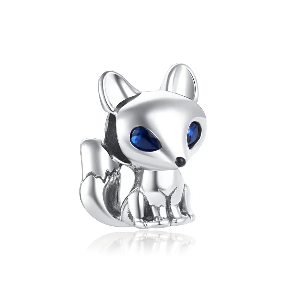 925 Sterling Silver Dog, Owl, Koala, Dinosaur & Hedgehog Charms | Fit European Bracelet & Necklace DIY Jewelry