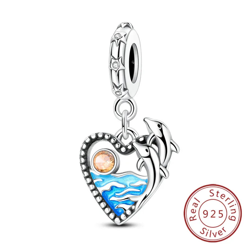 Cute Animal Puppy & Cat Charms | Fit Original 925 Sterling Silver Bracelet – DIY Women’s Fine Jewelry Beads