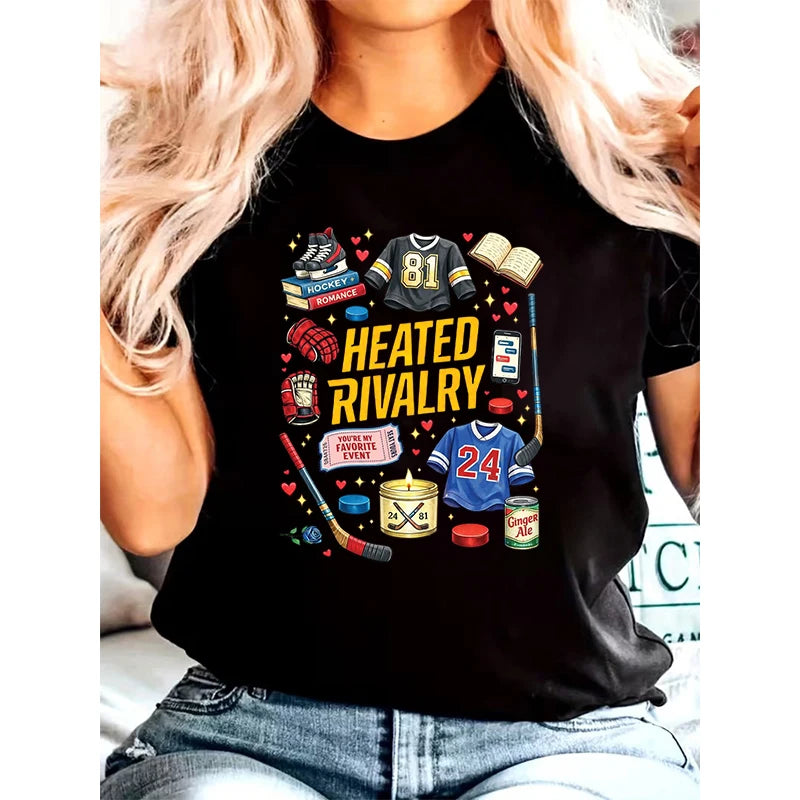 Unisex Vintage Graphic T-Shirt – Crew Neck Short Sleeve Casual Tee for Women & Men 👕🔥