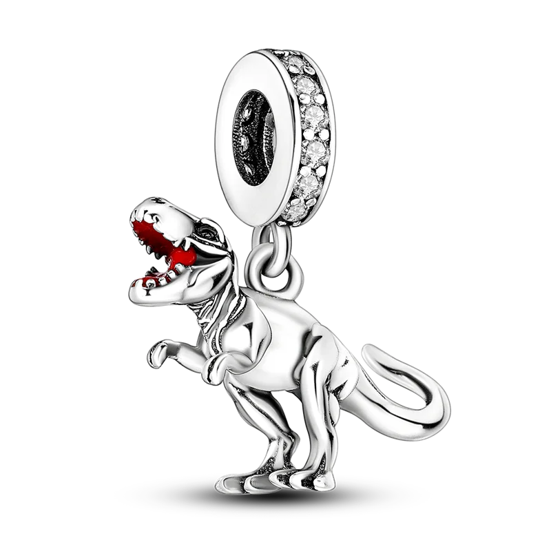 925 Sterling Silver Animal Series Charms | Horse, Squirrel, Elephant, Llama, Snake & Fox Fit Pandora Bracelet Original Jewelry