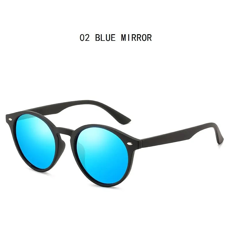 Fashion Round Polarized Sunglasses – Women Men Classic Vintage Driving & Travel Sun Glasses UV400 Designer Eyewear