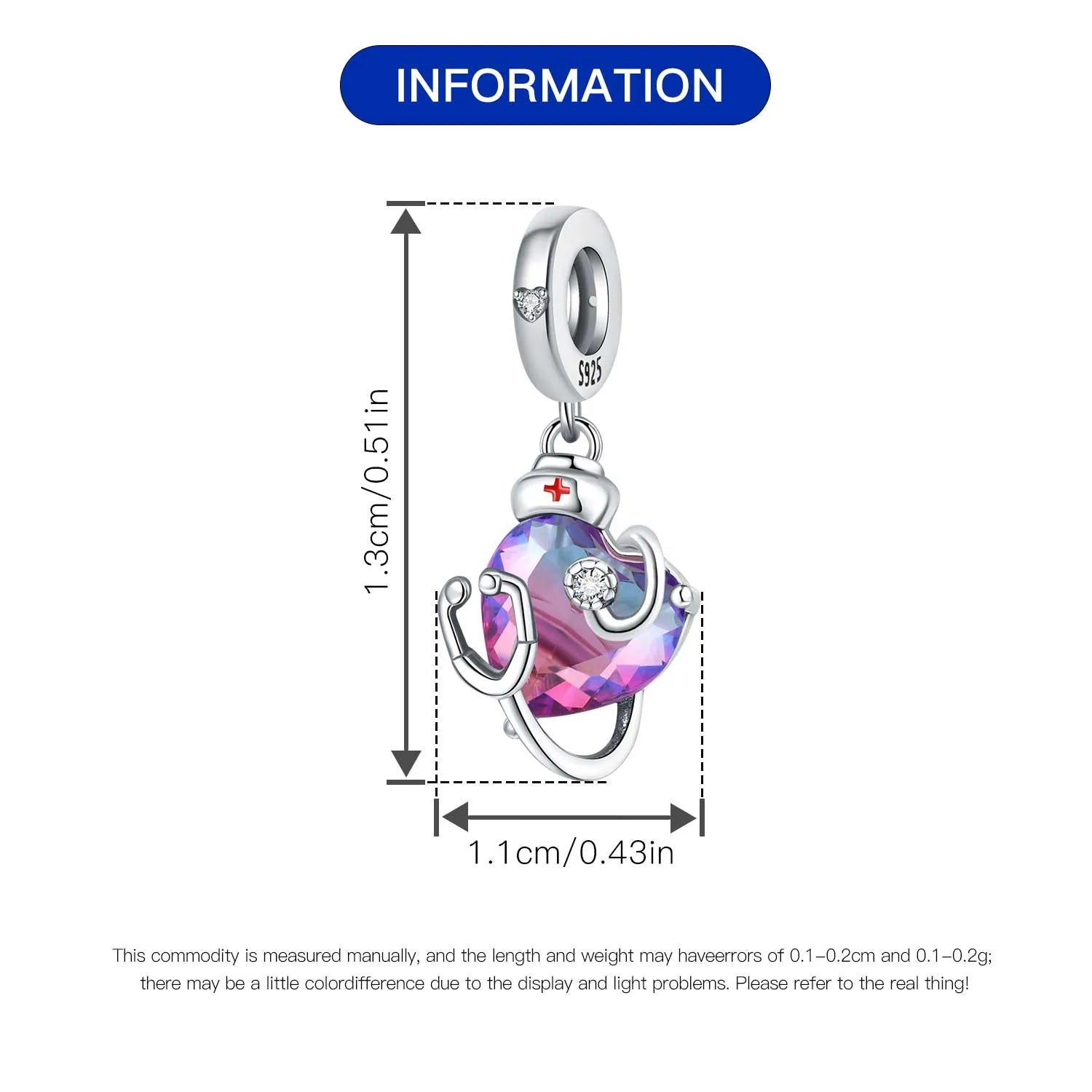 925 Sterling Silver Western Cowboy Boots Charm Bead | Hobby Series Pendant for Bracelet DIY Jewelry Gift