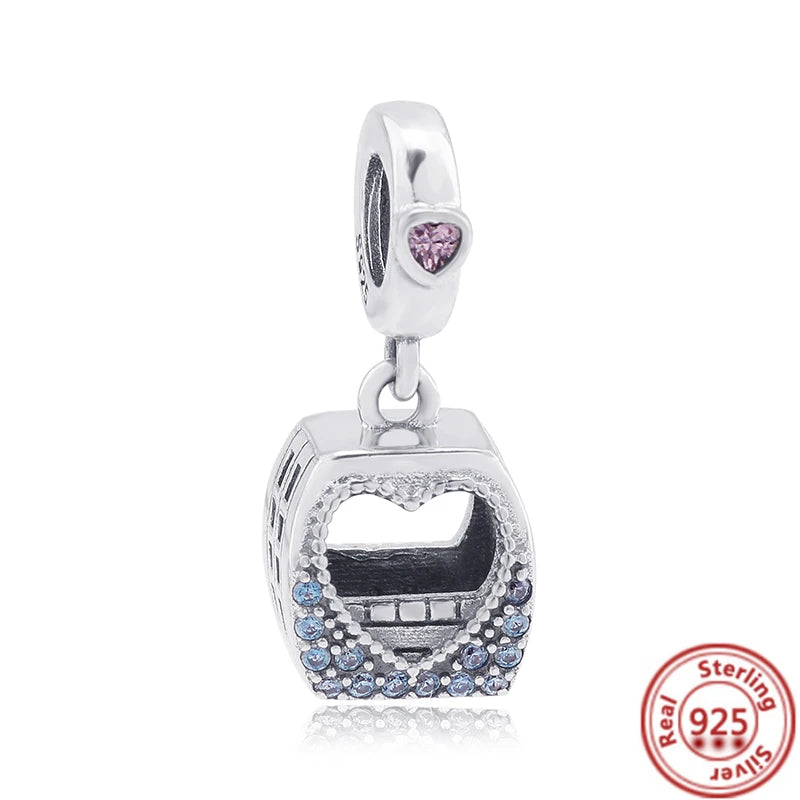 925 Sterling Silver Dopamine Cartoon Beads Charm | Classic Random Blind Bag | Affordable DIY Bracelet Jewelry Gift