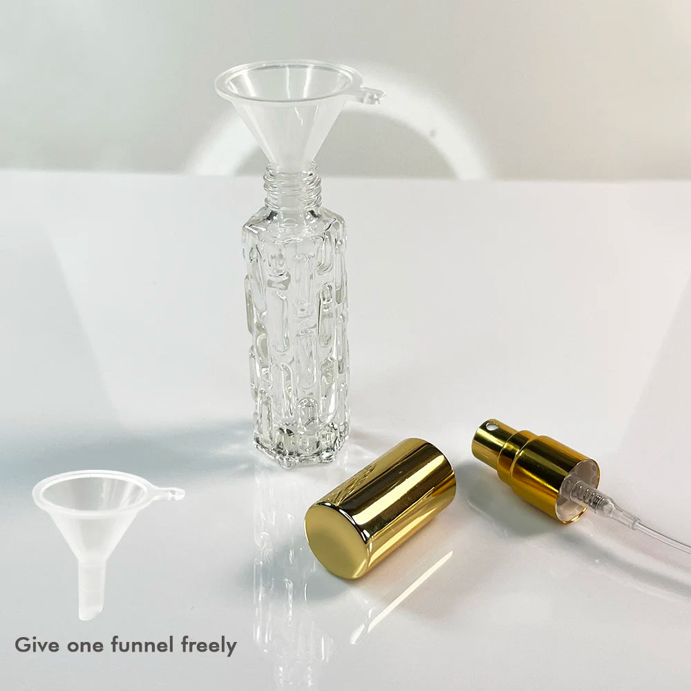 2Pcs 10ml Mini Perfume Spray Bottles – Portable Travel Liquid Perfume Atomizer with Funnel | Refillable Empty Container2Pcs 10ml Mini Perfume Spray Bottles – Portable Travel Liquid Perfume Atomizer with Funnel | Refillable Empty Container