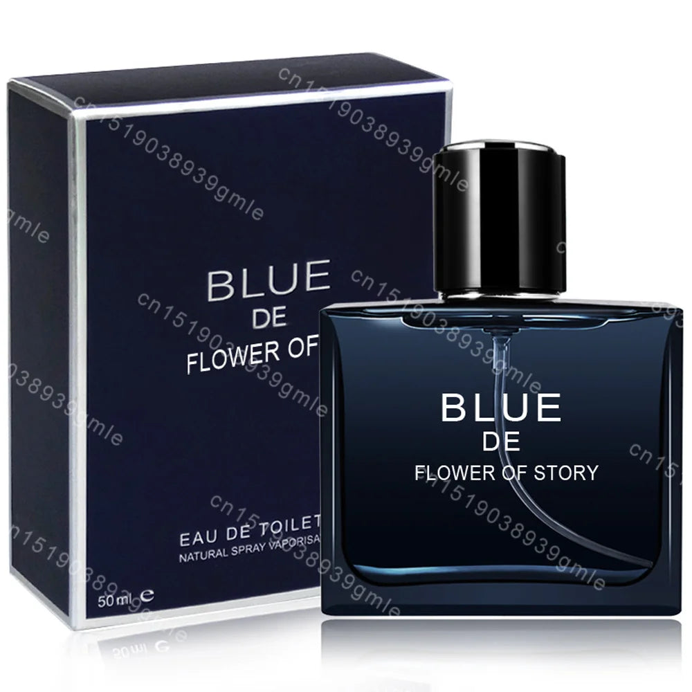 Men’s Long-Lasting Ocean Fragrance – Gulong Water Charm Sports Perfume | Fresh Floral Scent with Flirting Pheromone Spray