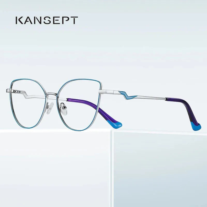 KANSEPT Cat Eye Glasses Frame – Women Reading Eyeglasses & Sunglasses | Fashion Optical Frames for Men & Women