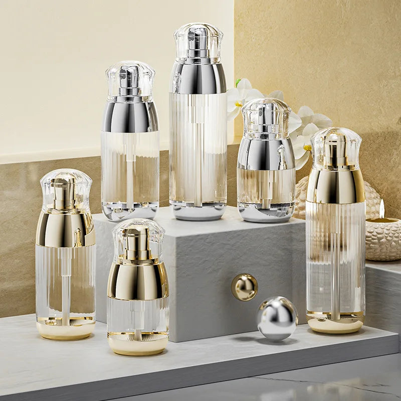 30/60/90ml Travel Portable Spray Bottle – Refillable Transparent Perfume & Cosmetic Atomizer for Women & Men