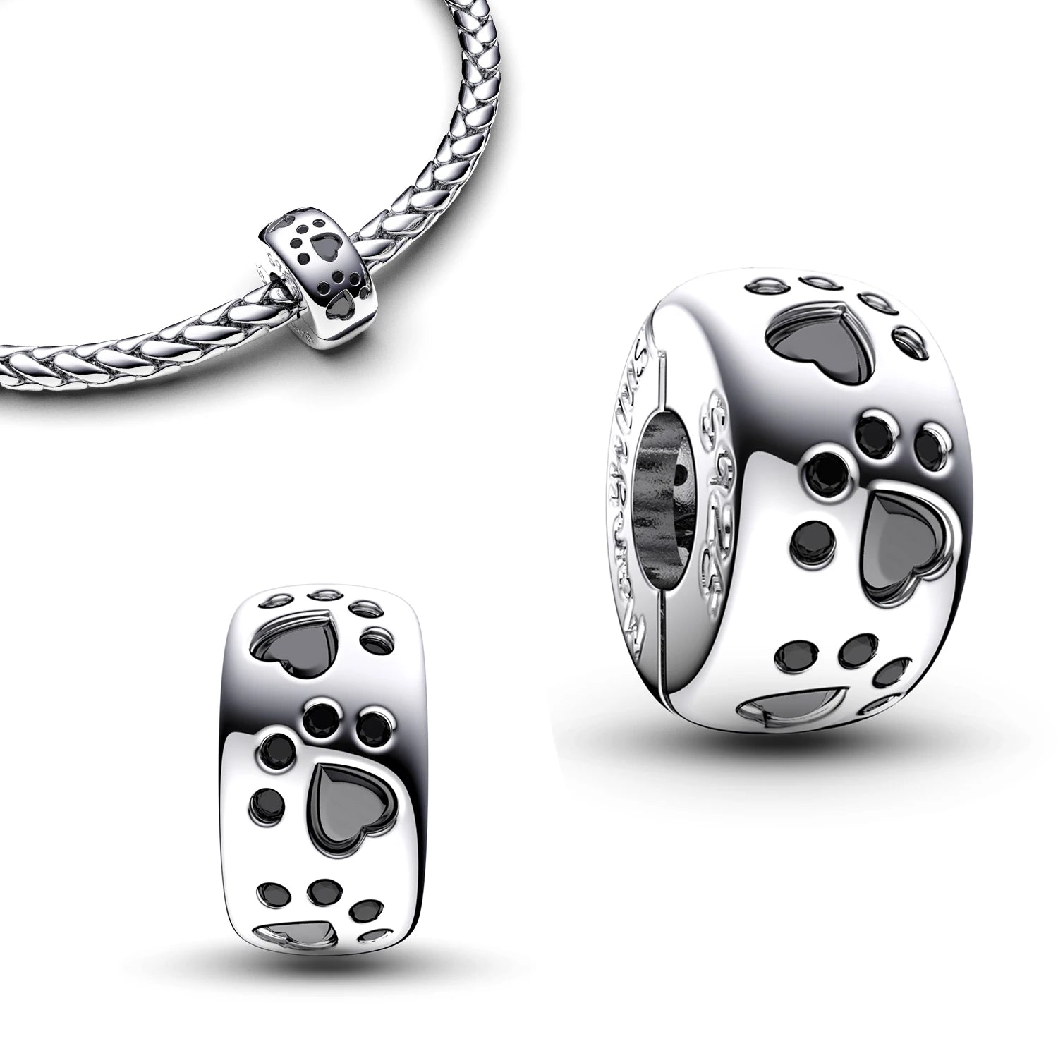 Original 925 Sterling Silver Italian Charm Bracelet – Women’s Fashion Jewelry & Silver Trinket Accessories