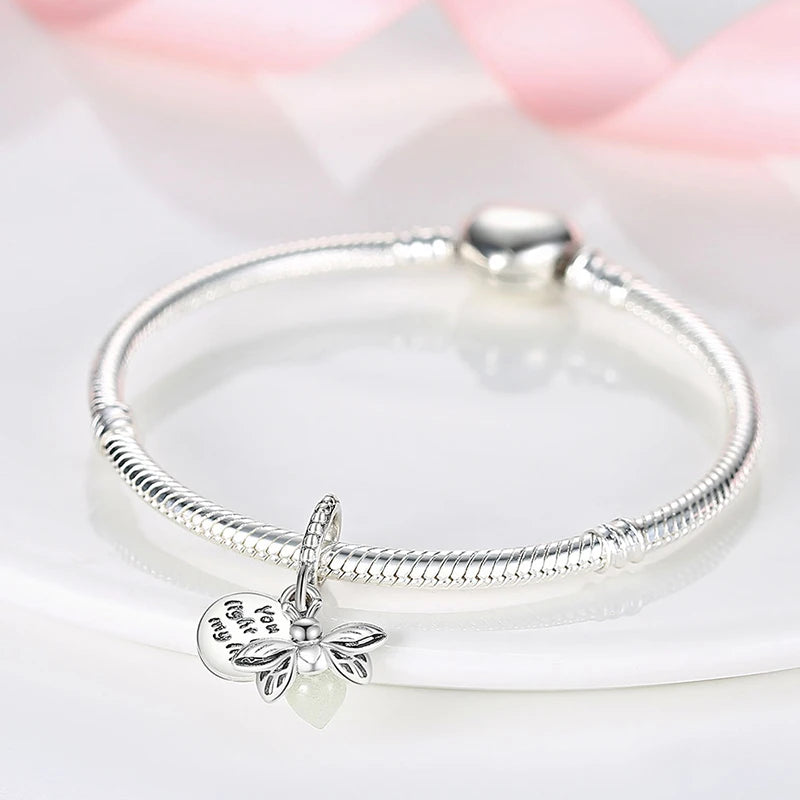 925 Sterling Silver Bee Series Charms | Fit Original Pandora Bracelet – DIY Women’s Jewelry Beads Hot Sale