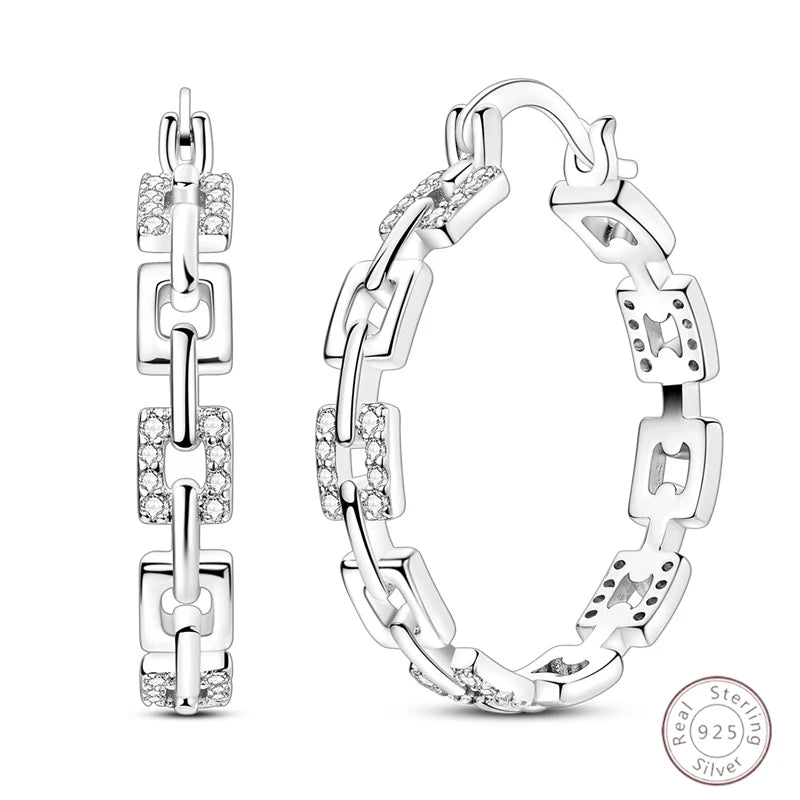 New Original 925 Sterling Silver Sweetheart Bow & Crab Ocean Earrings | Donut Zircon Round Design Women’s Fine Jewelry