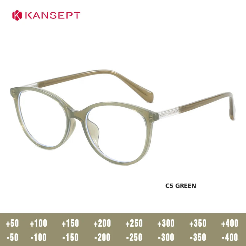 KANSEPT Women’s Grade Glasses – Photochromic Myopia Eyeglasses & Sunglasses | Men & Women Fashion Reading Eyewear