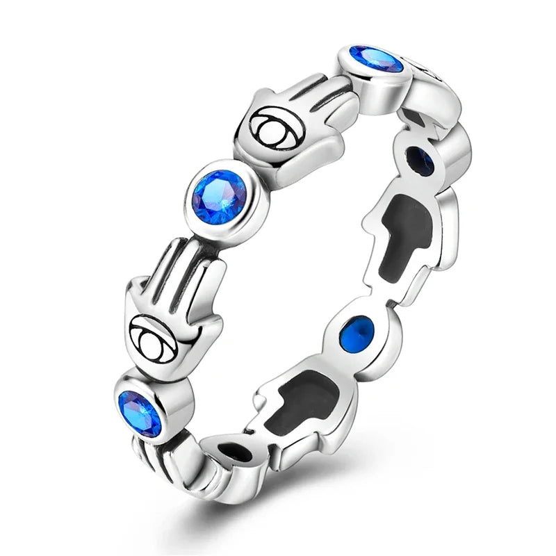 925 Sterling Silver Eternal Love Dewdrop Firefly Glow-in-the-Dark Ring for Women | Fashion Engagement & Wedding Jewelry