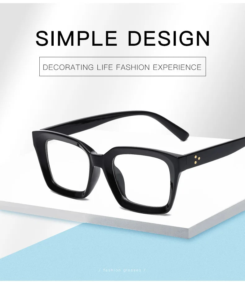 Fashion Reading Glasses for Women 2023 – New Square Anti Blue Light Presbyopia Eyeglasses | Vintage Computer Optical Eyewear +1.0 to +3.5