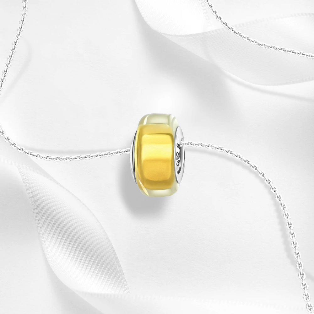 2025 New 925 Sterling Silver Colorful Murano Glass Beads | Fit Original Pandora Bracelet & Necklace DIY Jewelry