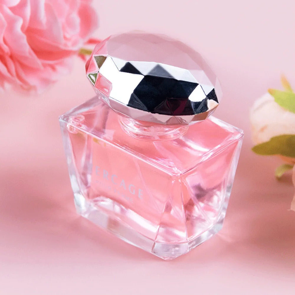50ML Osmanthus, Peony & Pomegranate Perfume for Women – Crystal Diamond Series | Light, Elegant & Long-Lasting Scent
