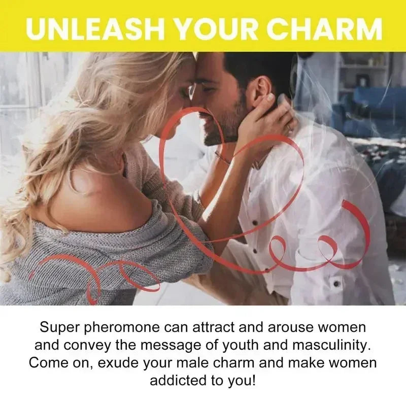 Long-Lasting Pheromone Perfume for Men | Attraction Essential Oil | Pheromone-Infused Cologne to Attract Women