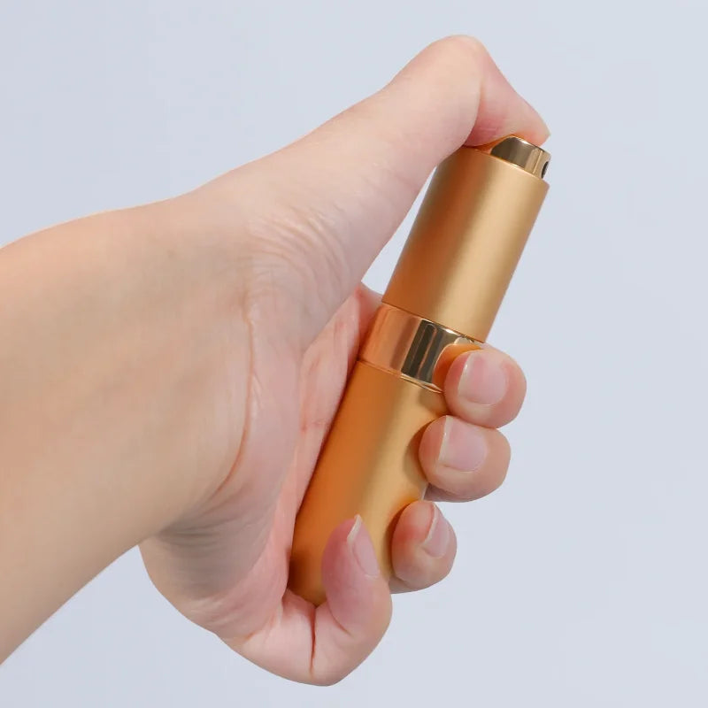 8ML Wholesale Refillable Perfume Bottle – Metal Aluminum Spray Atomizer | Portable Travel Perfume Container